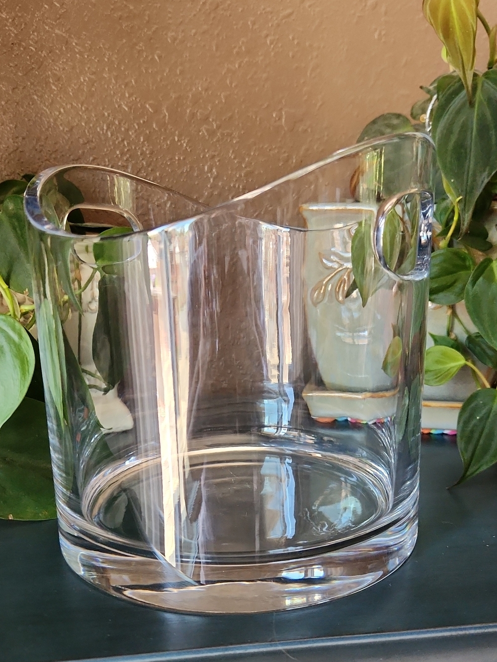 Tiffany & Co. Crystal Ice Bucket